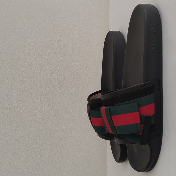 New Women's Pursuit Web Bow Slides Sz 39 - US 8.5-9 - Picture 4 of 9